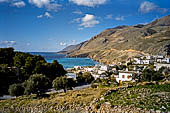 Il paese di Hora Sfakion sulla costa meridionale di Creta. 
